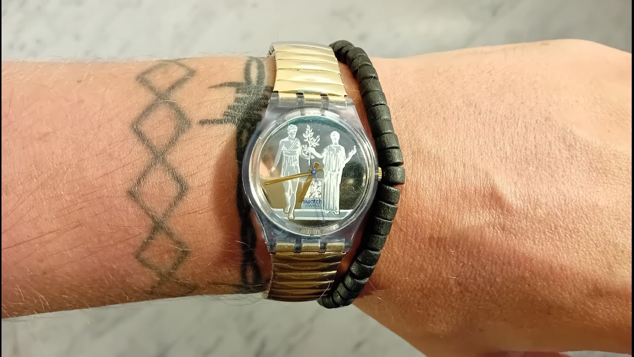 SWATCH - flexible strap Adjustment / Resizing tutorial