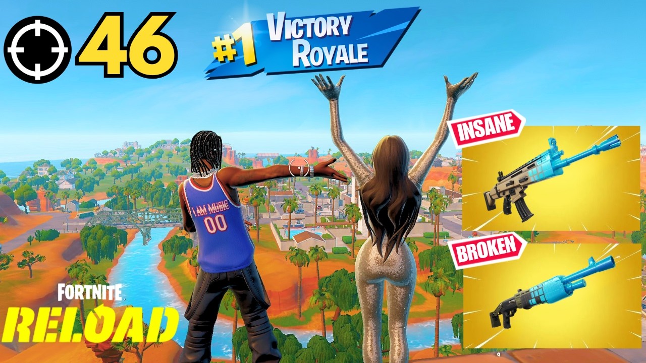 46 Elimination Duos vs Squads 