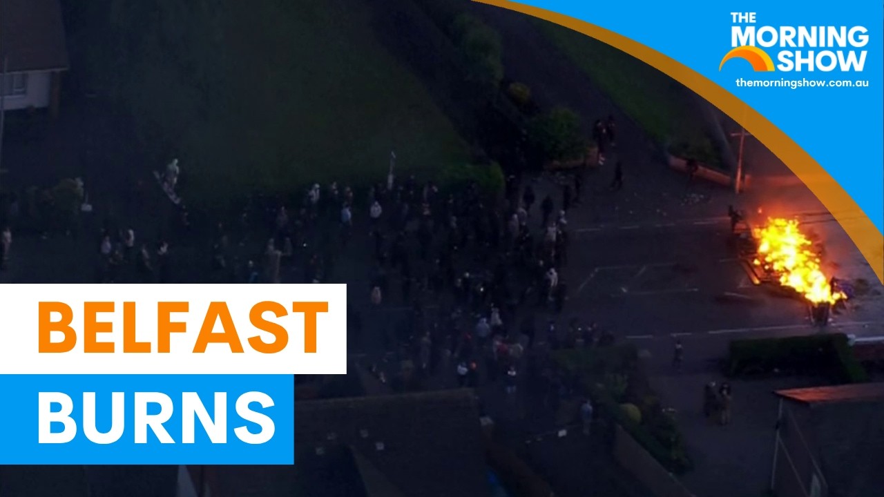 Belfast riots continue over asylum seeker attack | The Morning Show