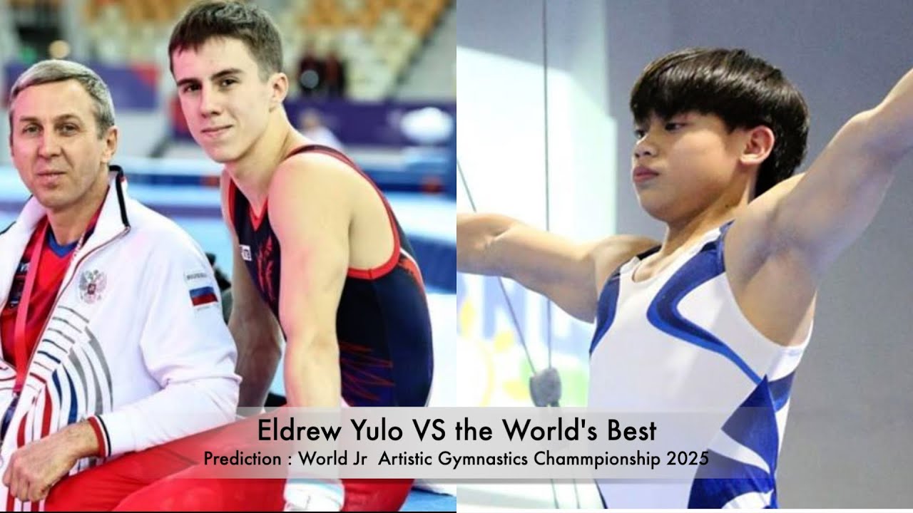 Karl Eldrew Yulo Vs The World Best Gynast: World Jr Artistic Gymnastics Championship 2025 Manila