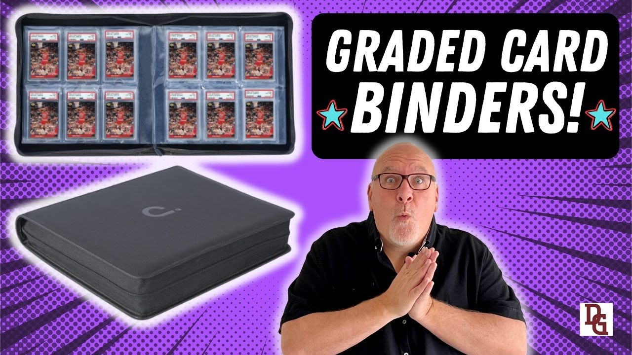 ✨Sweet Graded Card Binder!✨Card Supplies We Need!✨