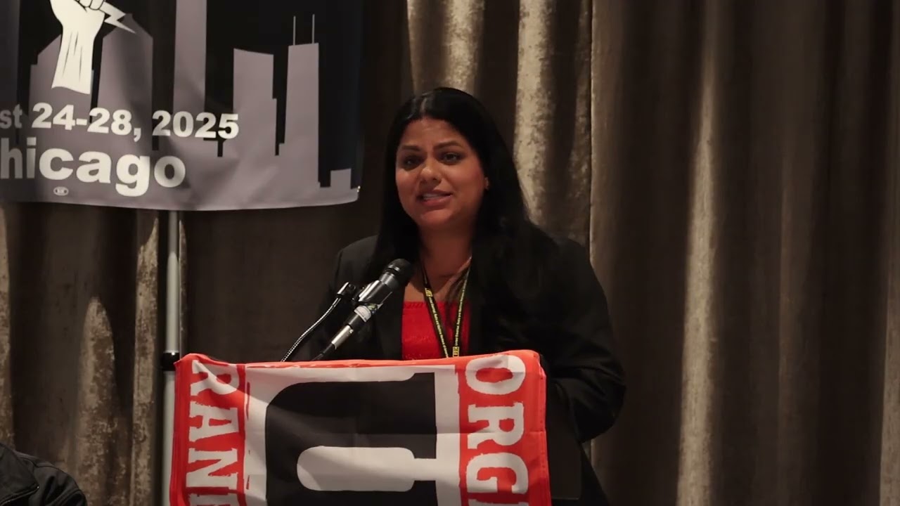 National Nurses United Executive Director Puneet Maharaj at UE 79th Convention