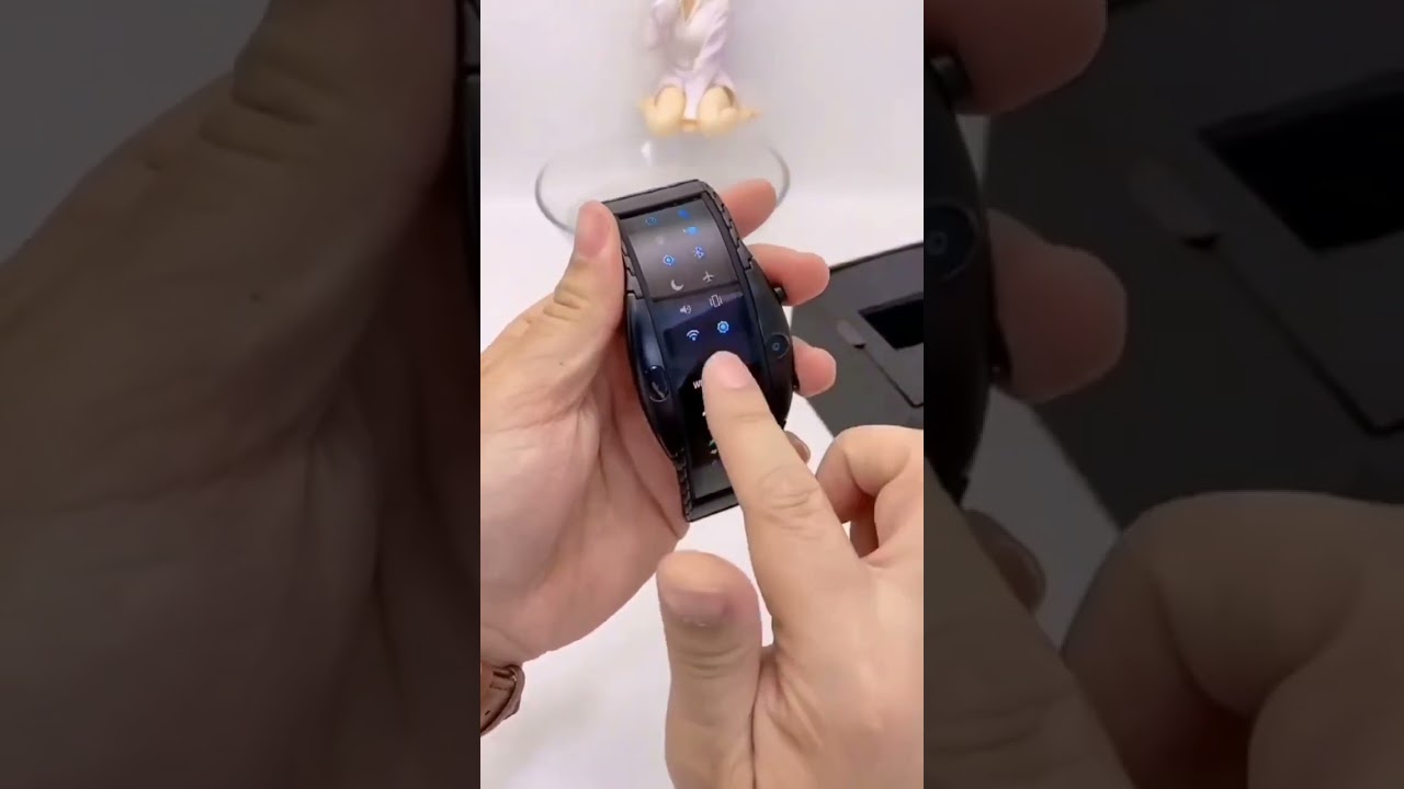 Product Link in Bio ( # 2429  ) ▶️Elegant Flexible Timepiece Bluetooth Smart Watch
