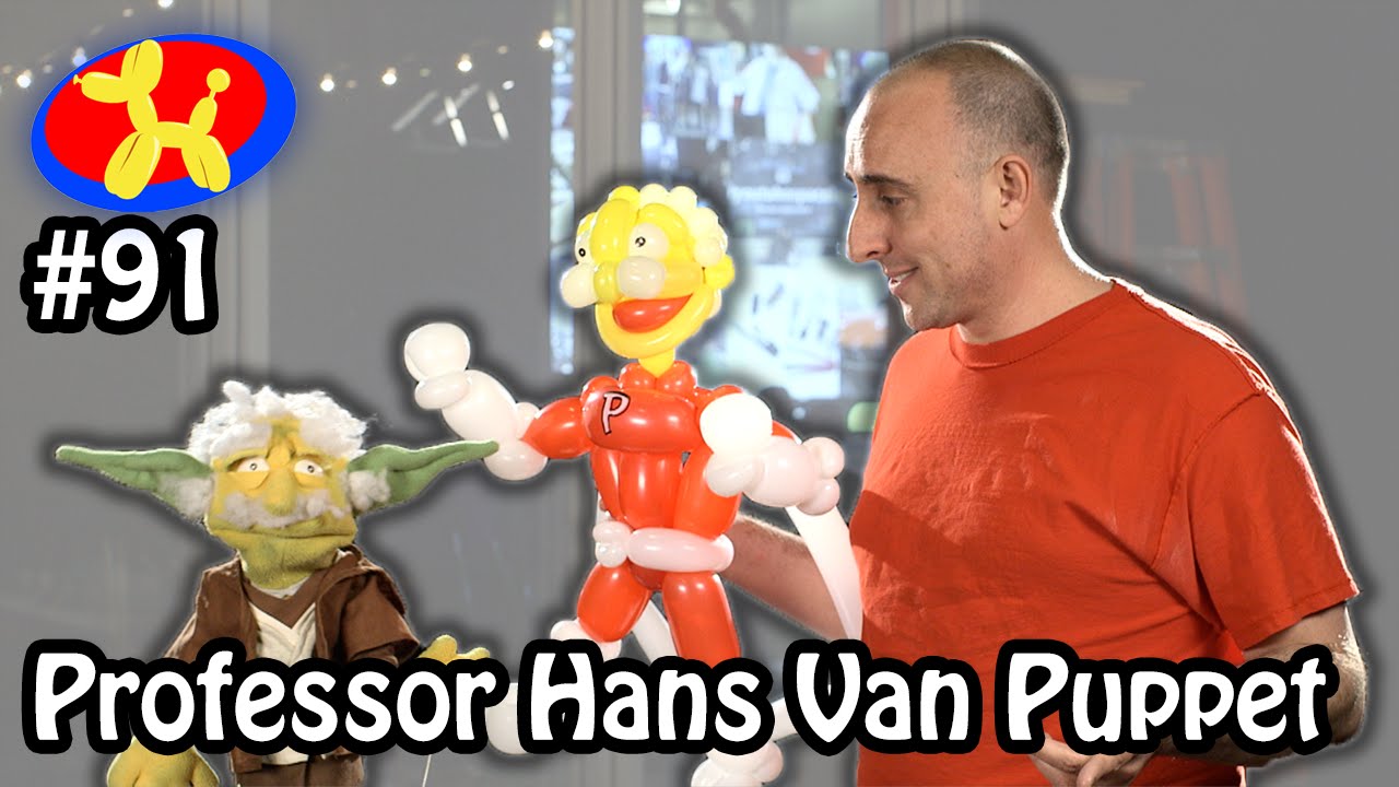 Professor Hans Van  Puppet- Balloon ! Win ! Fail ! #  91