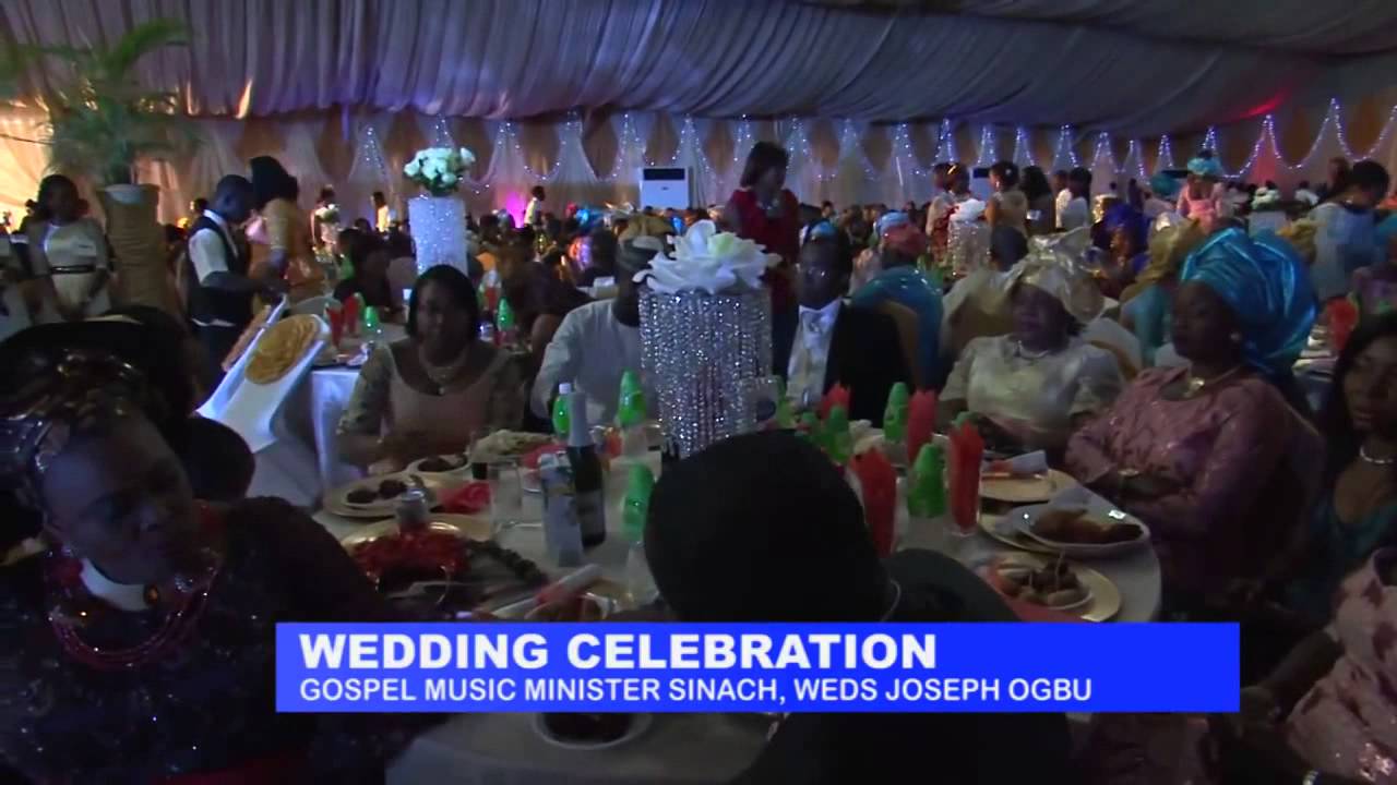 Sinach wedding Celebrtion