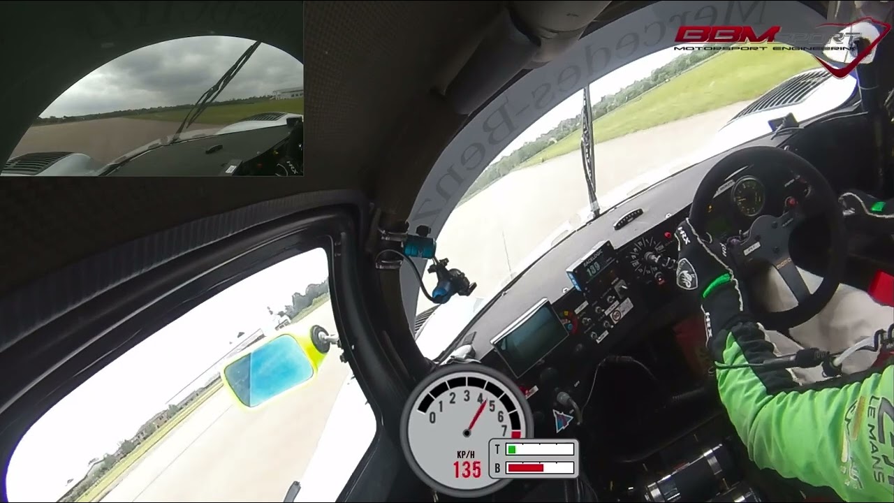 Mercedes C11 onboard Sywel Aerodrome Shakedown