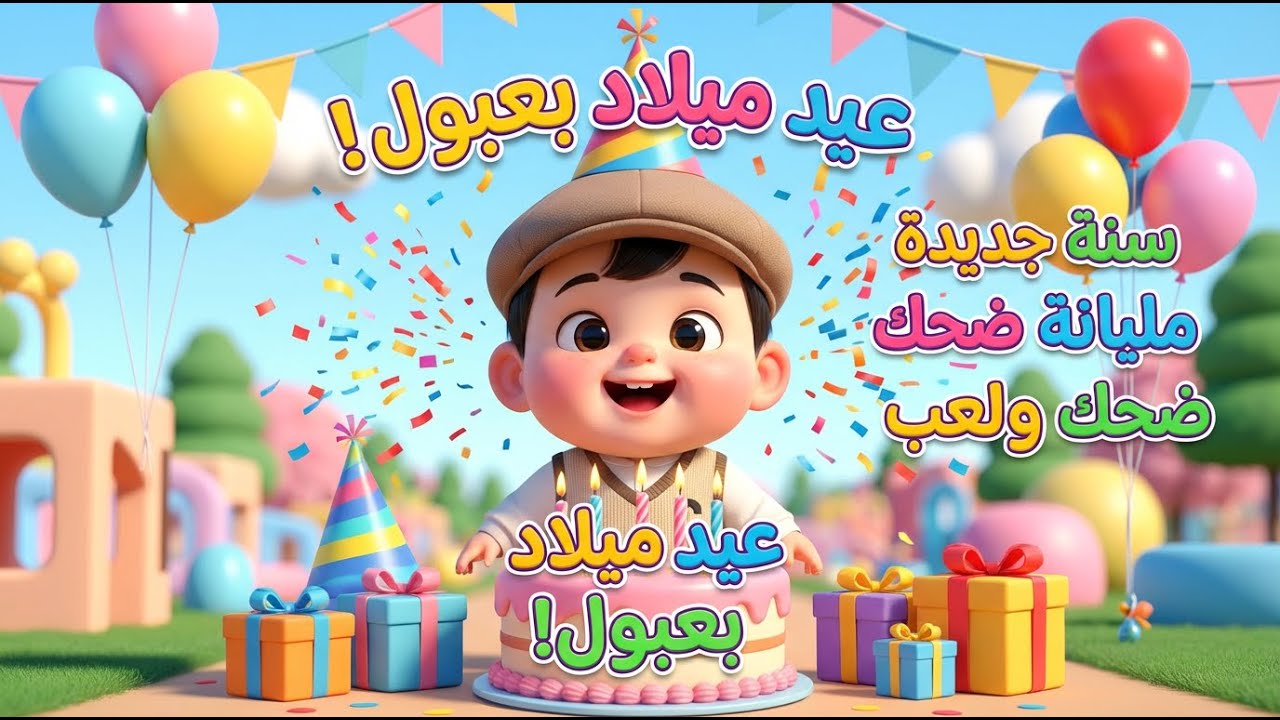 عيد ميلاد بعبول! سنة جديدة مليانة ضحك ولعب 🎂🎉