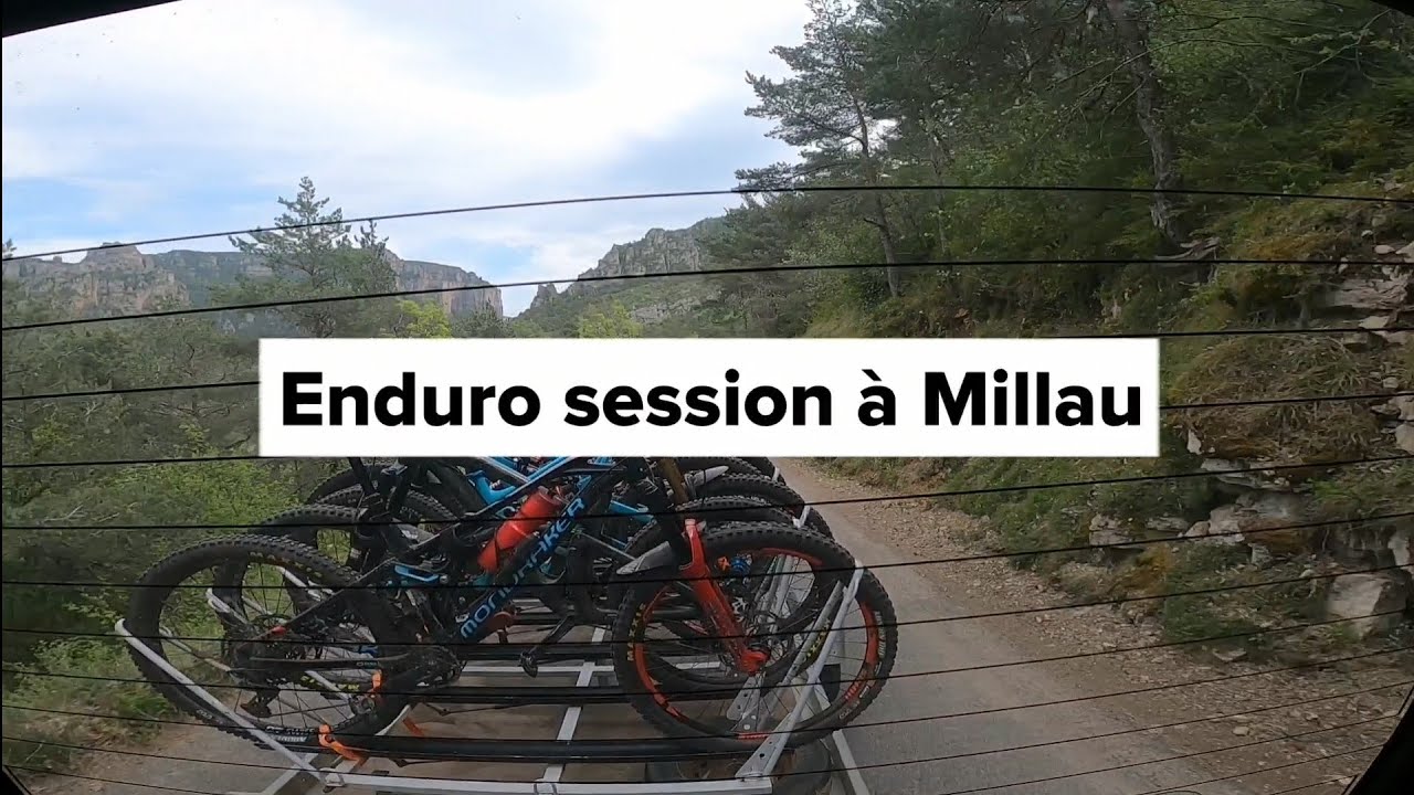 Enduro session à Millau