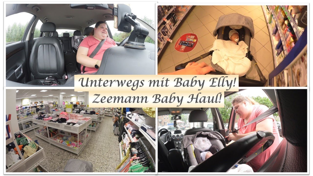 Unterwegs / Shoppen mit Baby Elly! || Zeemann Haul! || Reborn Baby Deutsch || Little Reborn Nursery