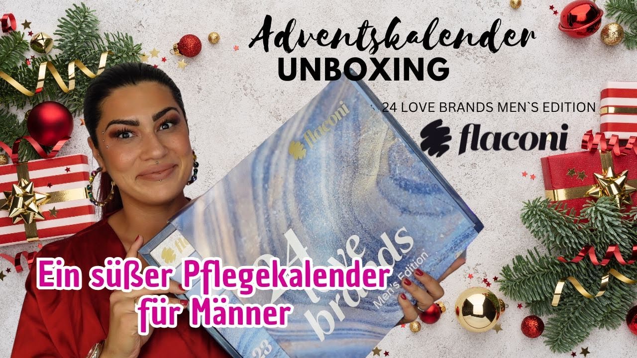 Flaconi - 24 Love Brands Men´s Edition Adventskalender 2024 Unboxing l Elanhelo