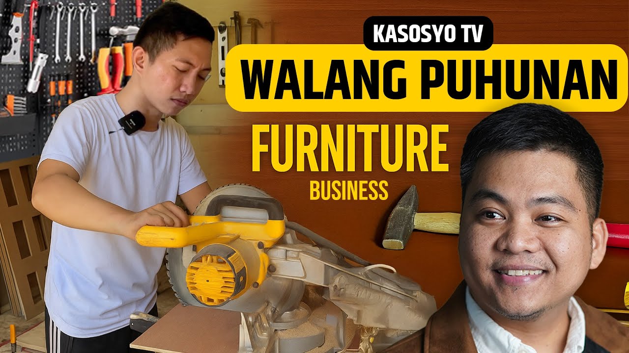 Walang Puhunan: Furniture Negosyo Gamit Lang ang Lumang Tools