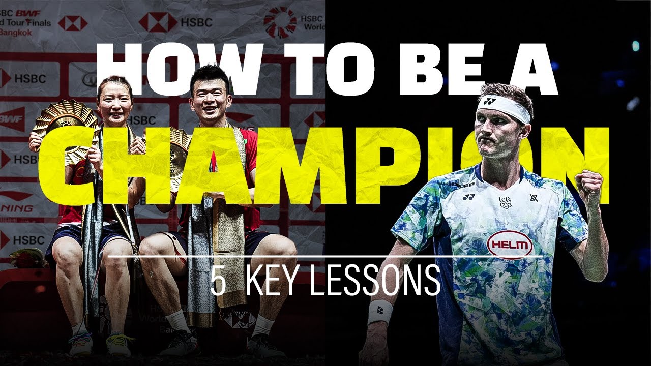 Become A Champion - 5 key lessons