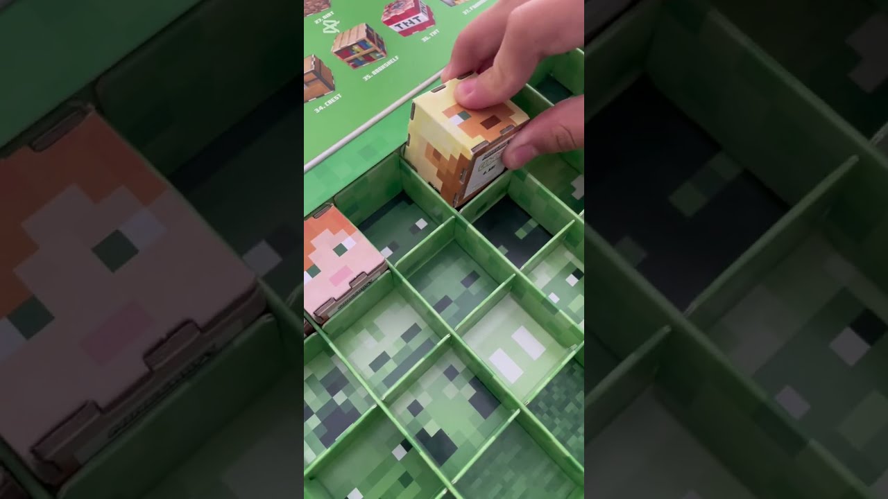 Unboxing my Minecraft Cubeez!🩷😘 