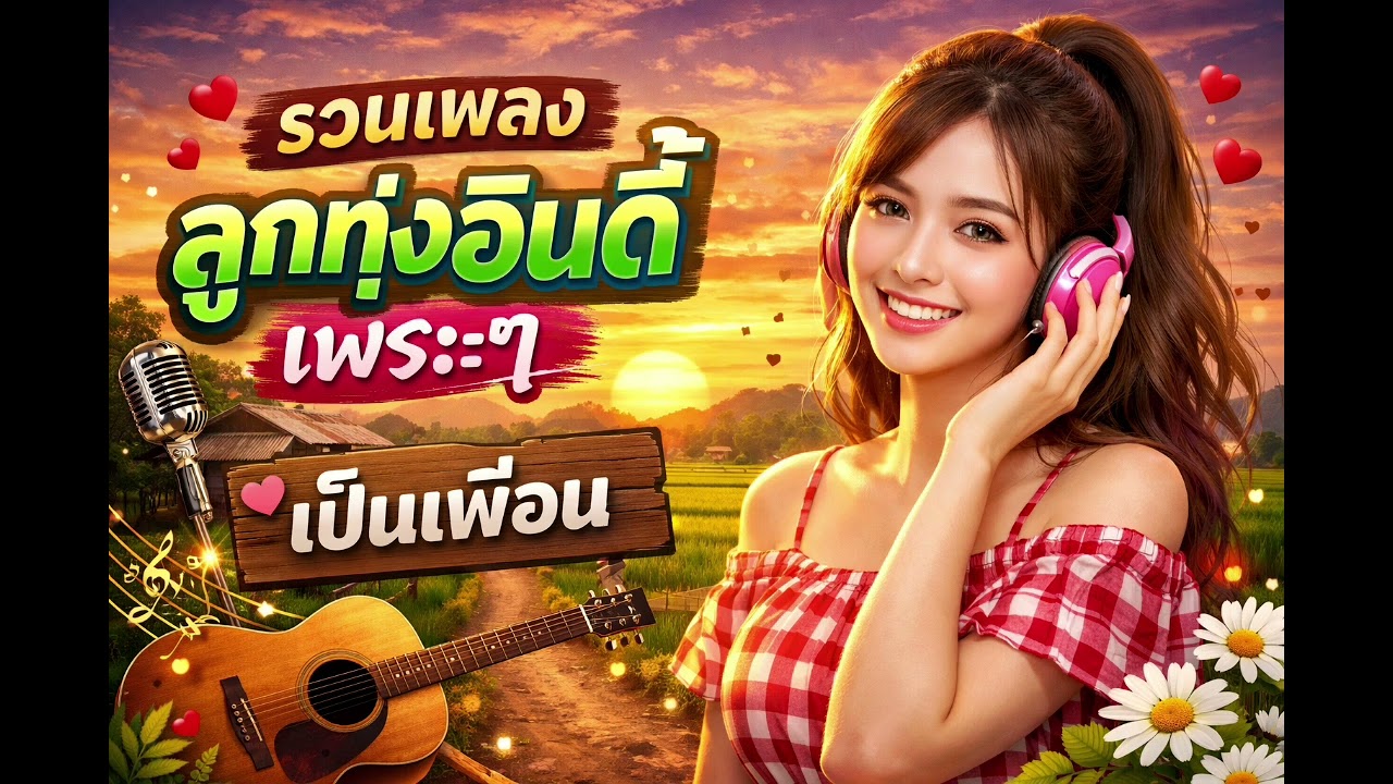 EP. 93 รวมเพลงลูกทุ่งอินดี้|เพราะๆ|เป็นเพื่อน