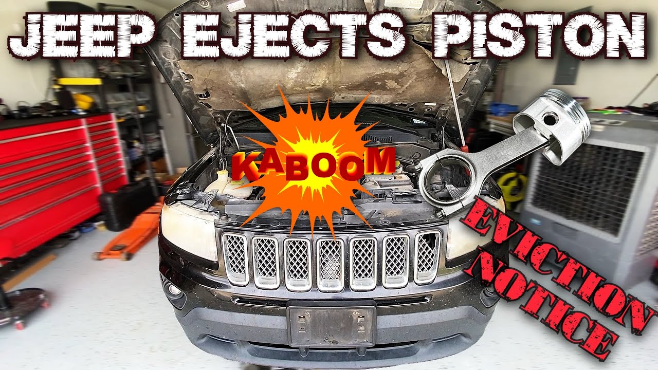 JEEP COMPASS ENGINE EXPLODES / USED MOTOR REPLACEMENT