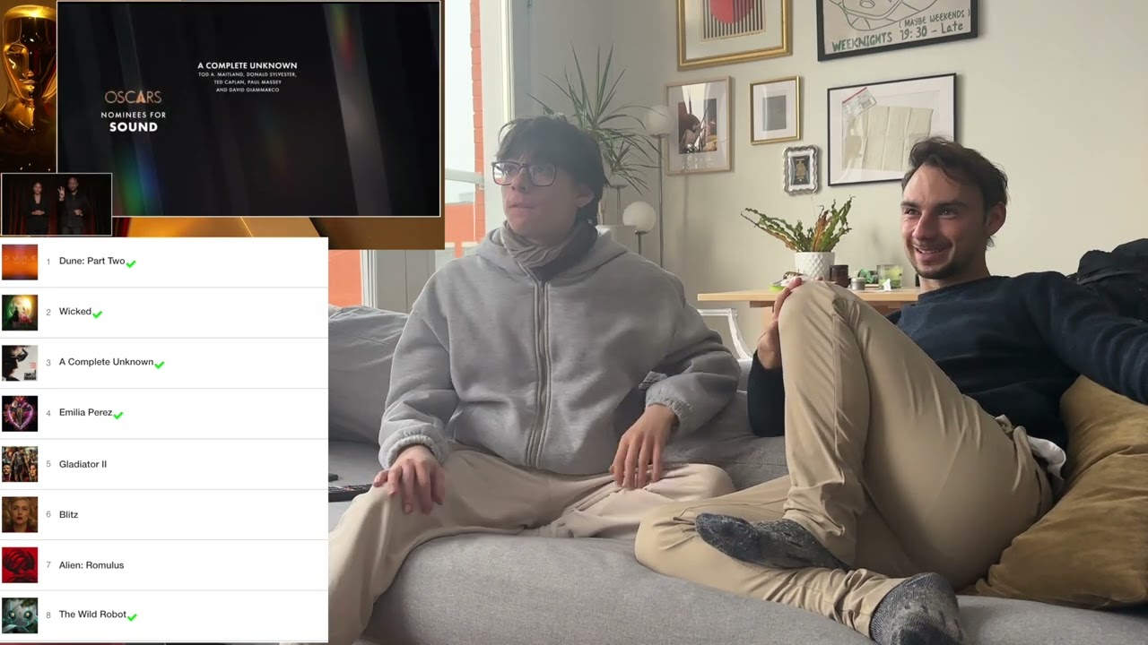 2025 Oscar Nominations Reactions!! (WE DON'T FREAK OUT)