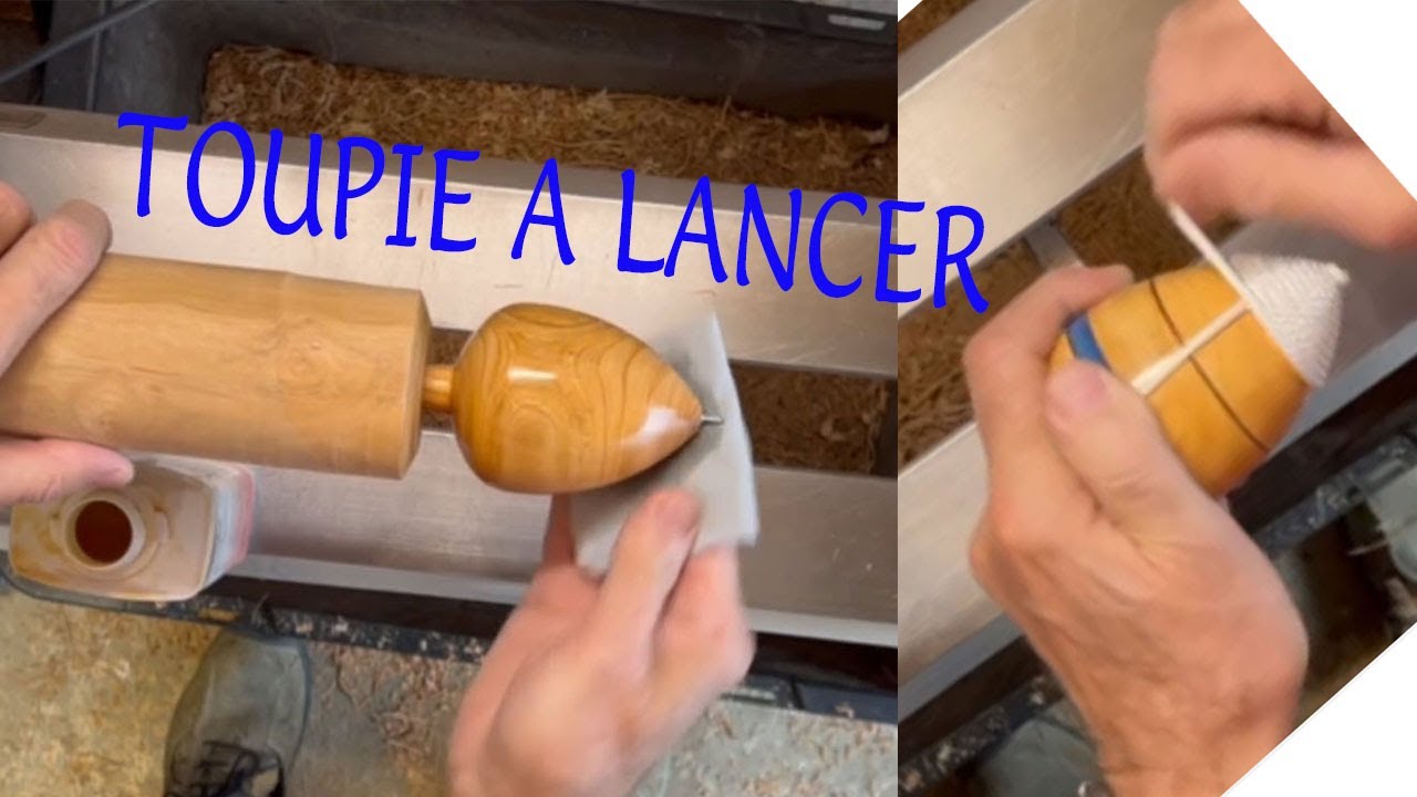 Toupie à lancer dite toupie de combat