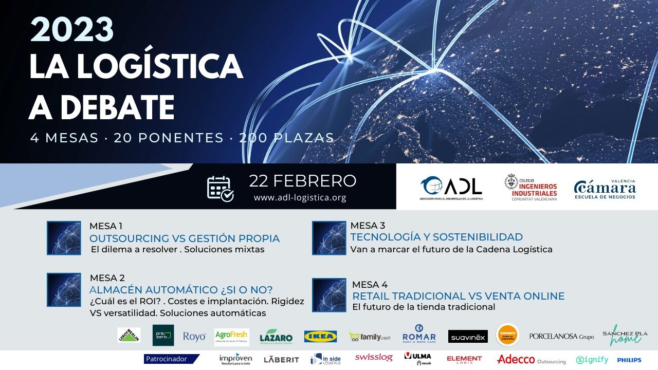 LA LOGÍSTICA A DEBATE | Grandes Eventos 2023 - ADL Logística