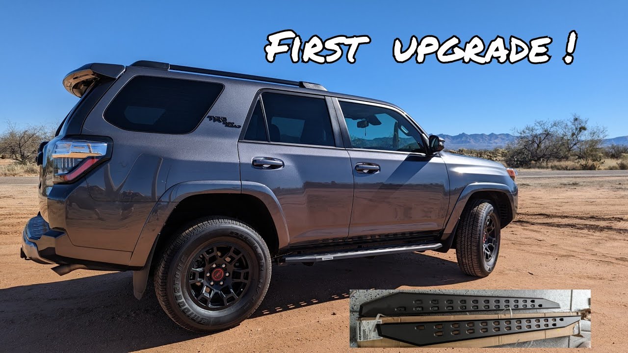 2022 Toyota 4Runner gets Go Rhino RB20 slim line running boards