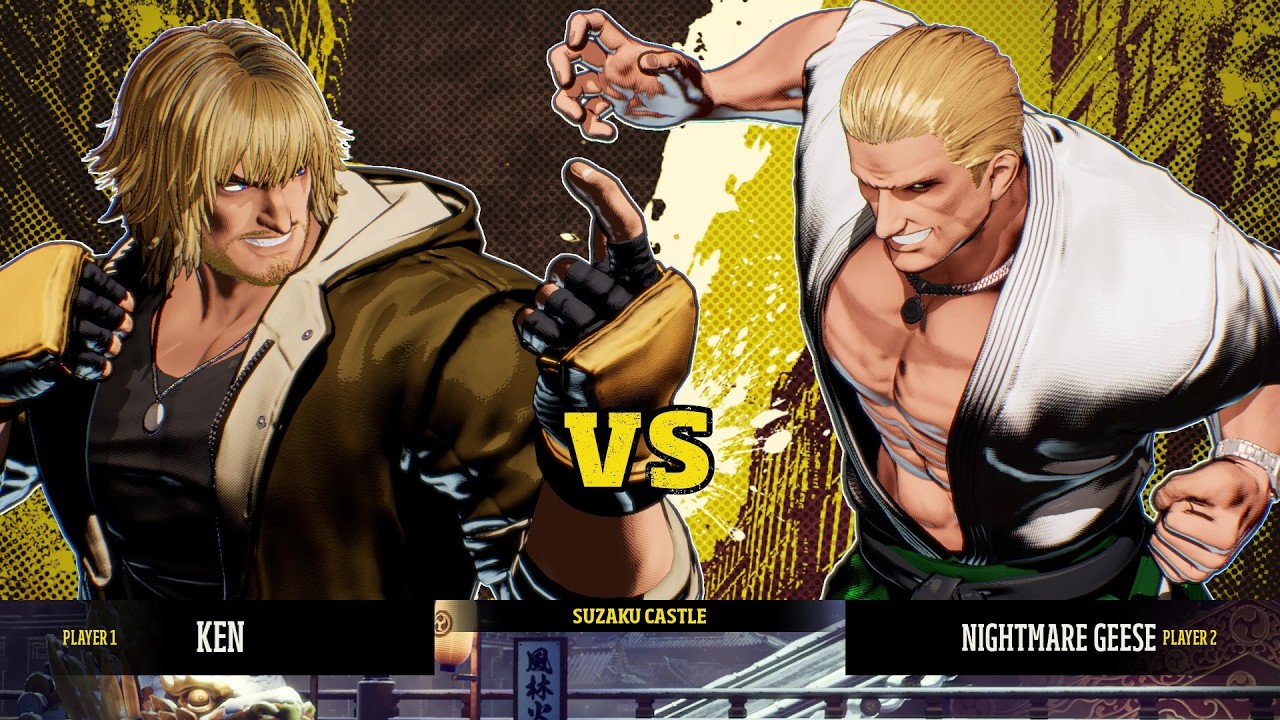 FATAL FURY City of the Wolves – Ken Masters VS Nightmare Geese