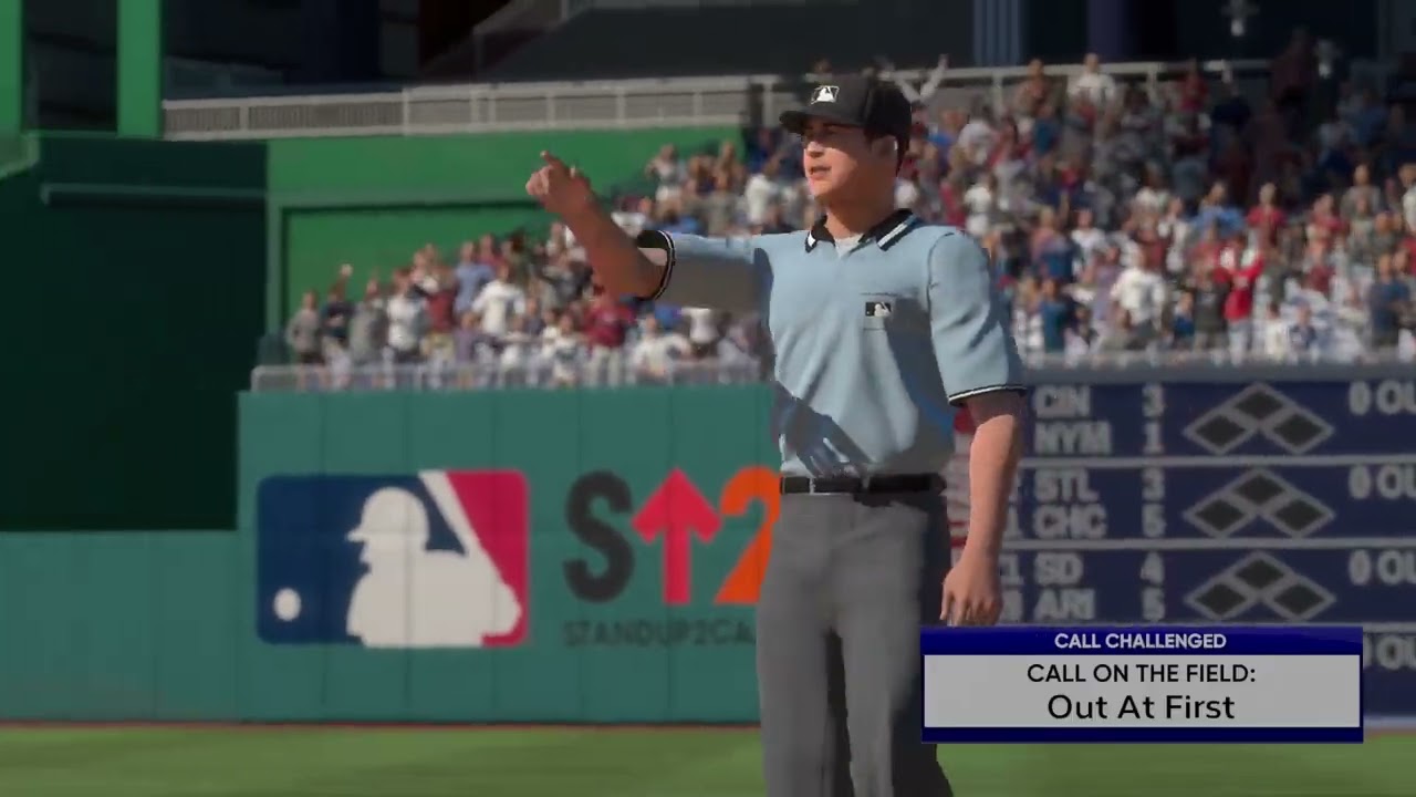MLB the show 23 challenging incorrect call