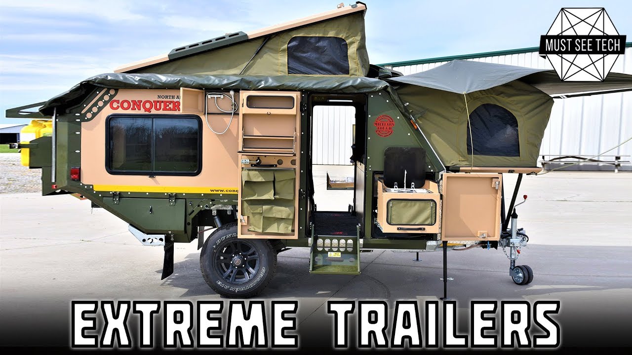 Top 10 New Trailers and Off-roading Caravans for Extreme Camping Trips