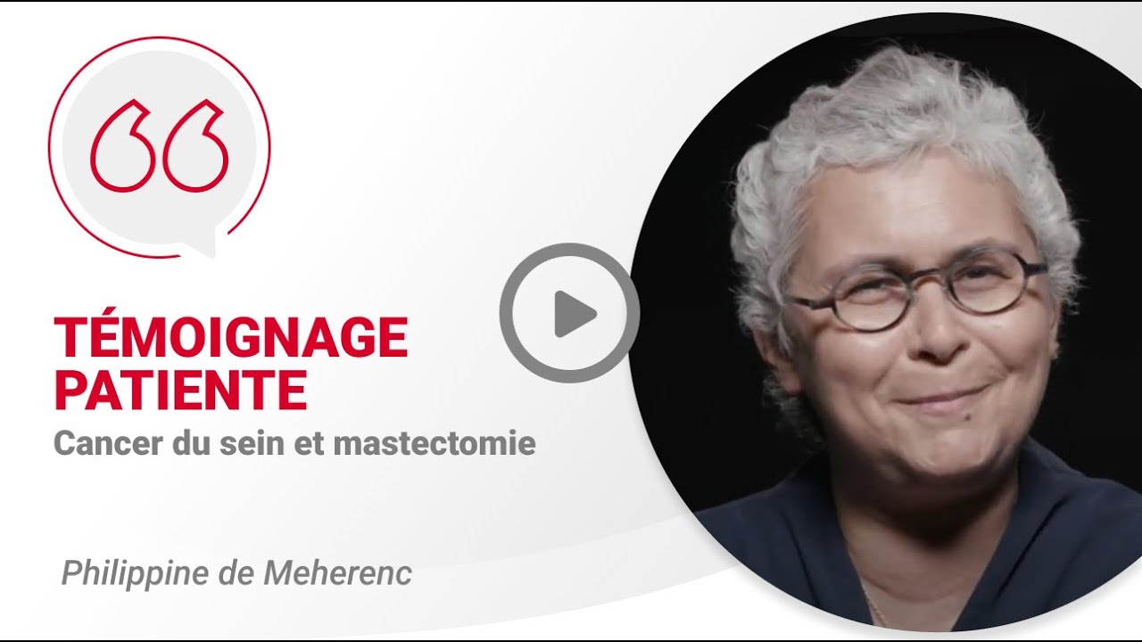 Cancer du sein et mastectomie - Philippine de Meherenc