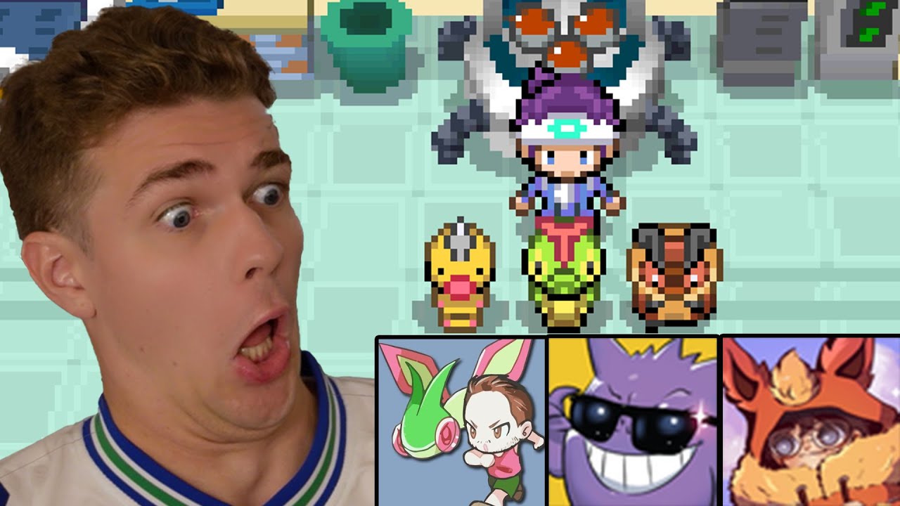 Pokemon Nuzlocke Gauntlet Race VS @FlygonHG @Moxi @Squerk_