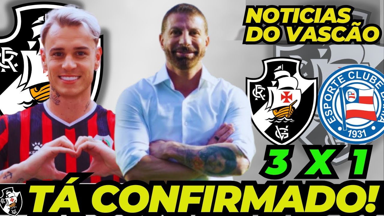 🚨URGENTE🚨CONFIRMADO! REFOR&Ccedil;O GIGANTE ACERTADO COM &Oacute; VASCO PEDRINHO COMEMORA !