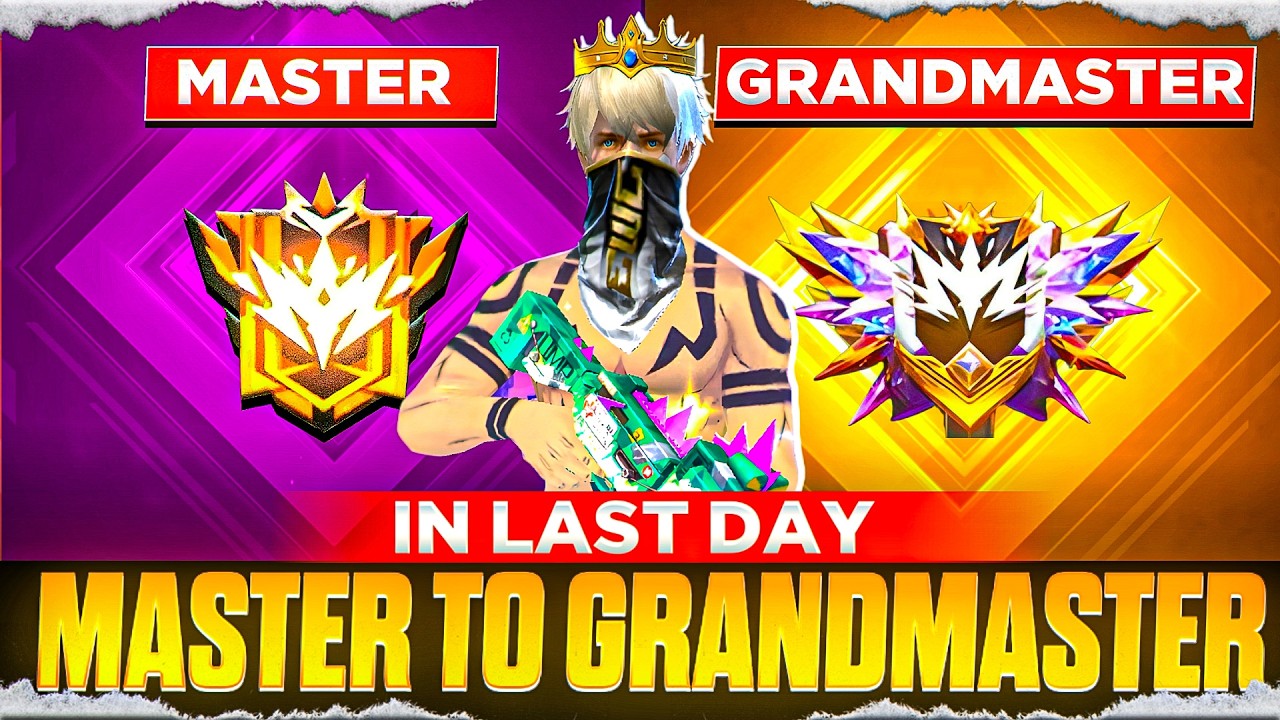 Finally Master To Grandmaster Done In Last Day ✅ // 01 To 100 Level Chellenge #gwdev