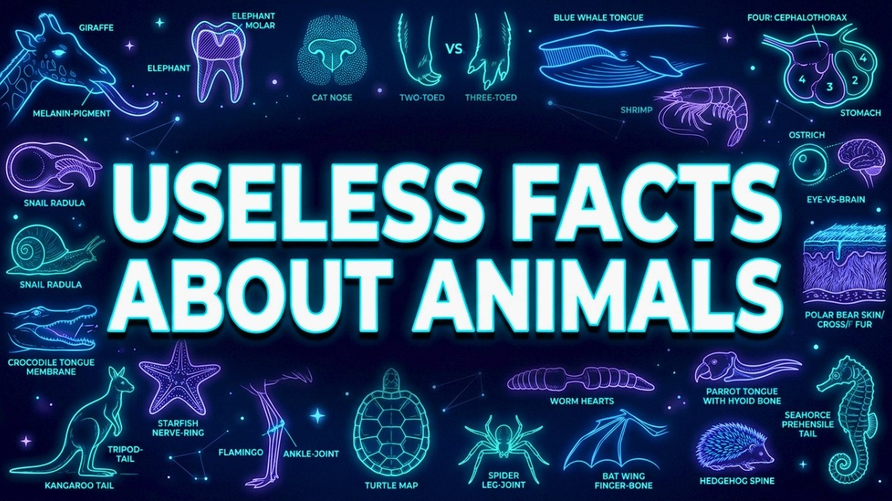 A Solid 3.5 Hours of Useless Facts About Animals 😴