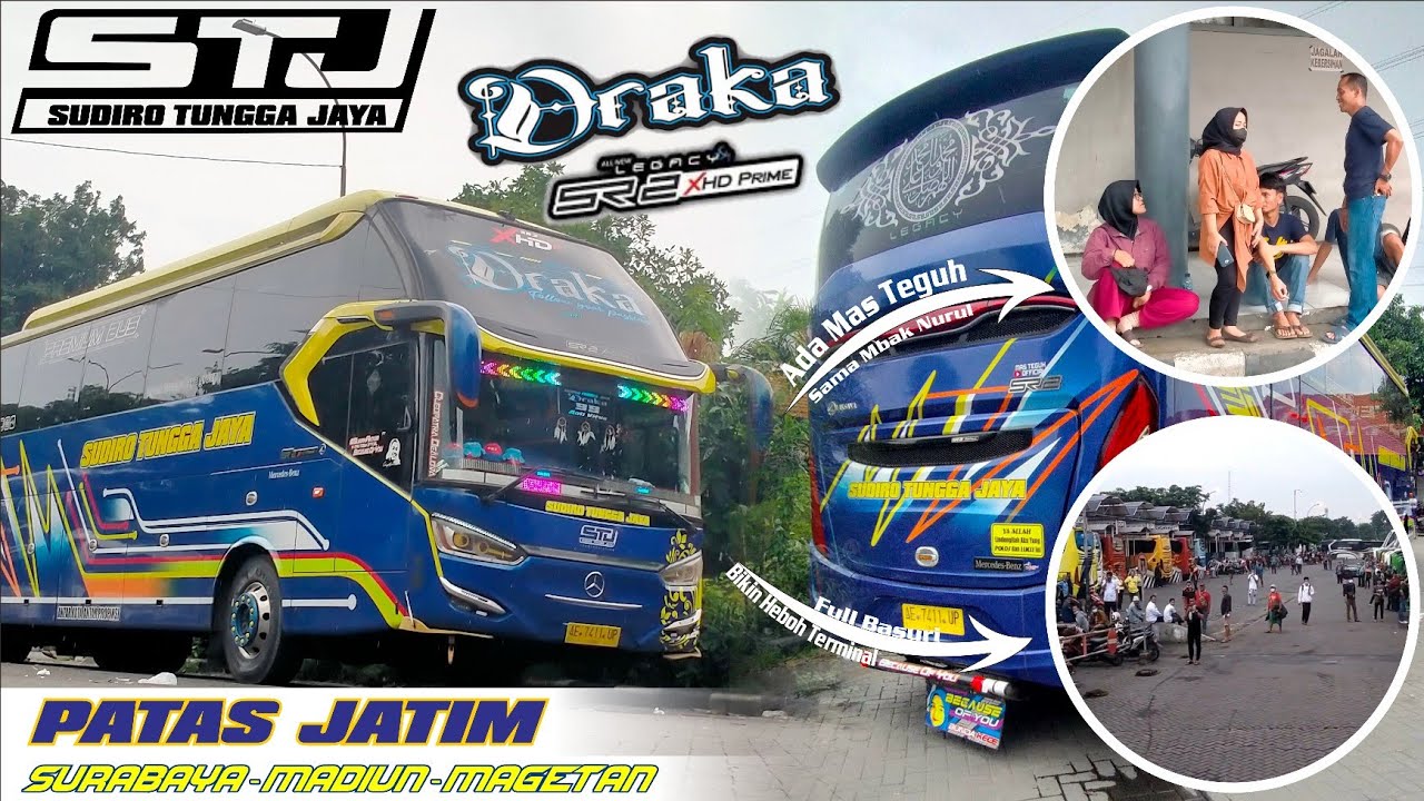 STJ DRAKA MENGISI PATAS JATIM!!! FULL BASURI BIKIN HEBOH TERMINAL
