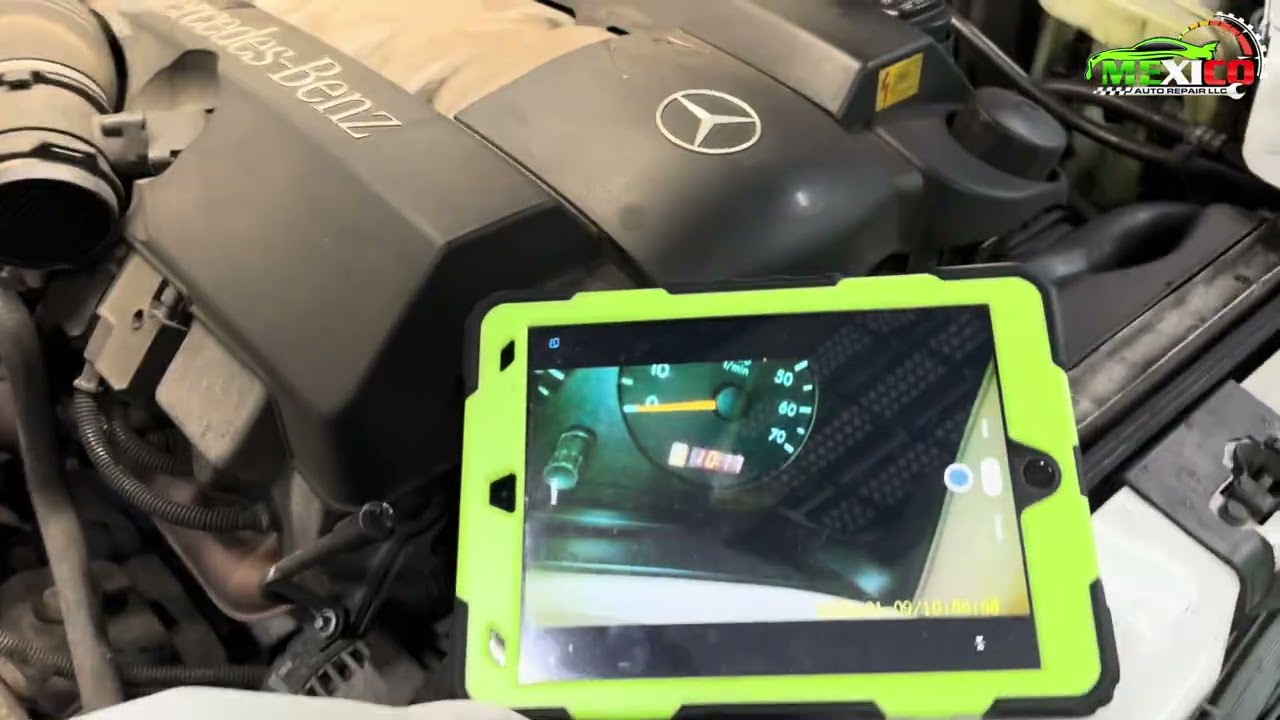 00 Mercedez Benz- problema de alternador no carga (not charging) 