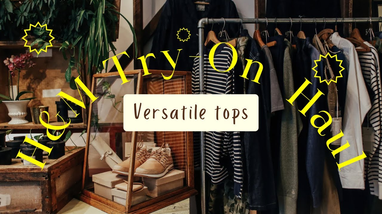 H&M Try-On Haul | 4 Versatile Tops for Work and Casual Days!