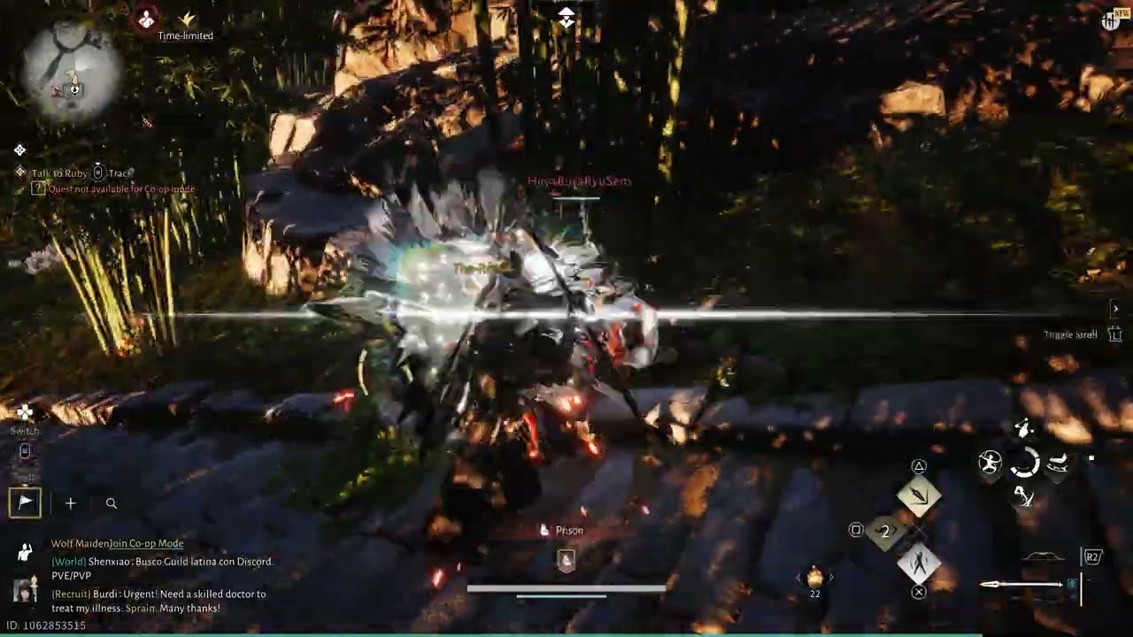 Where Winds Meet  - Bounty Hunter Player Defeated