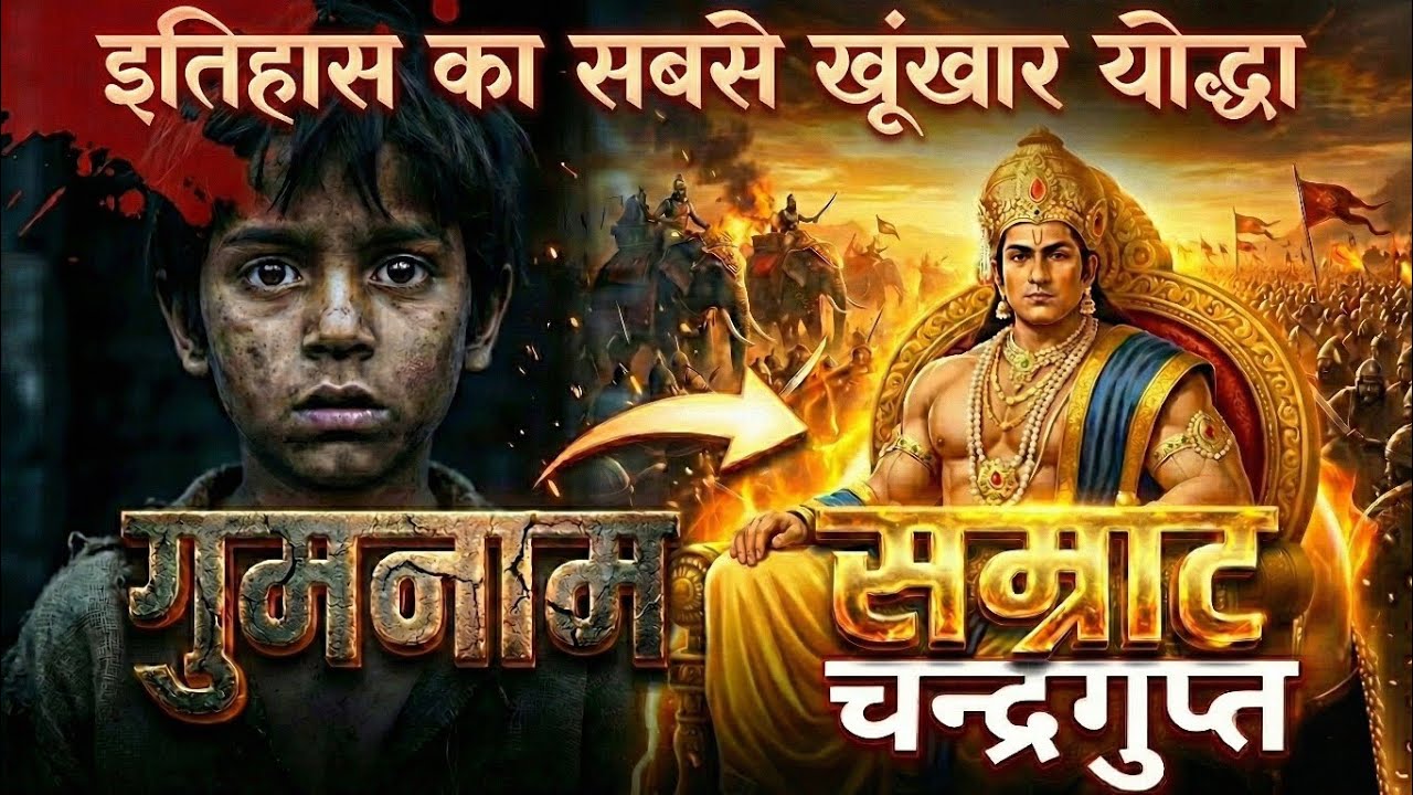 गुमनाम लड़का कैसे बना भारत का पहला सम्राट?Chandragupta Maurya 😱🫅🏻