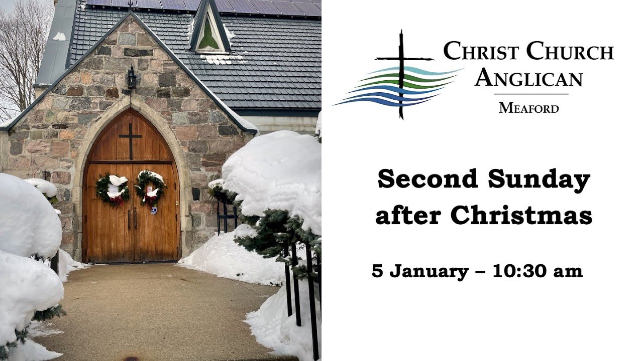 5 January -Second Sunday after Christmas