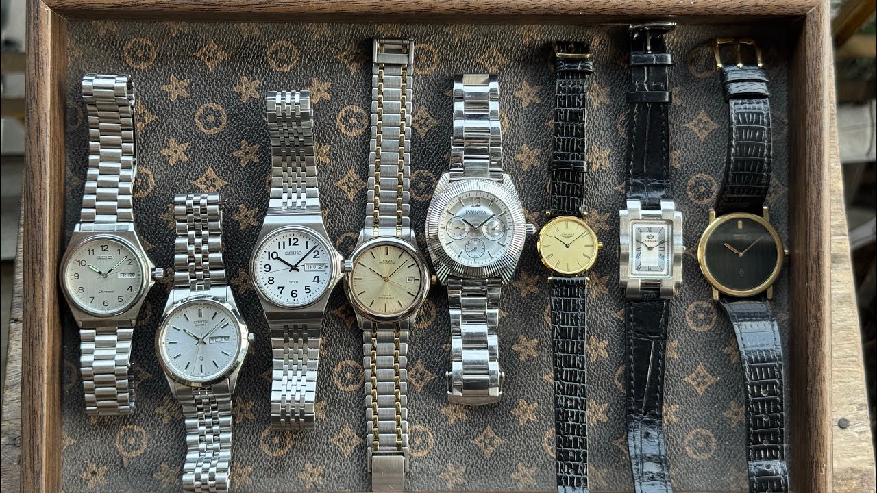 Seiko citizen invictar longines vintage