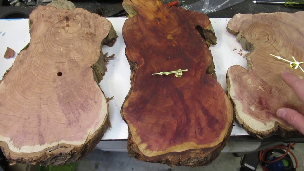 How to make a custom wood clock
