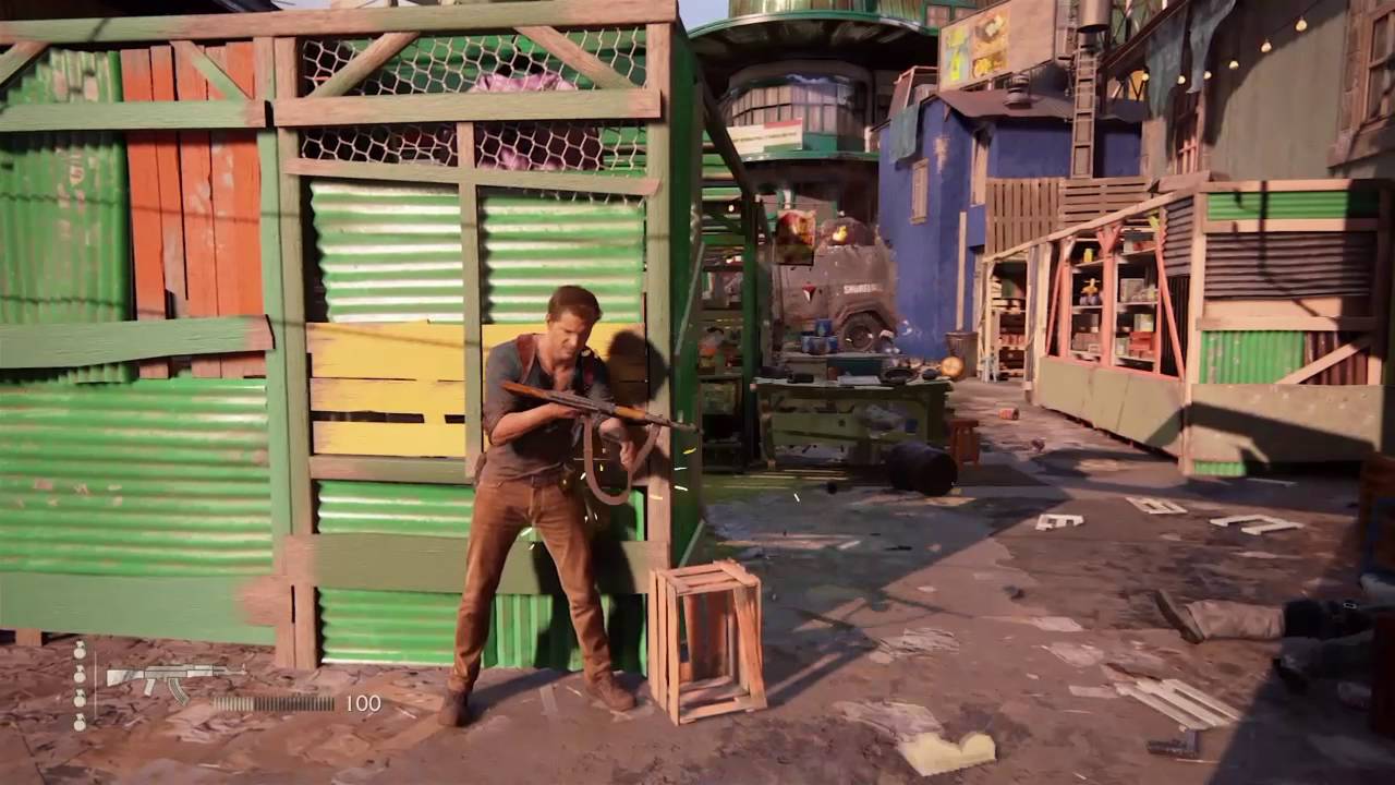 Uncharted 4 /Capitulo 11/2Parte/Huida.../