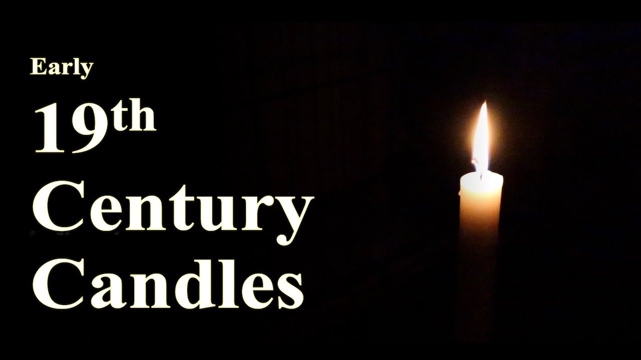 Stearin And Paraffin Candles | Testing Early 19th Century Candles