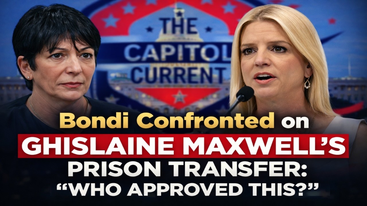 Bondi CONFRONTED on Ghislaine Maxwell&rsquo;s Prison Transfer: &ldquo;Who Approved This?&rdquo;