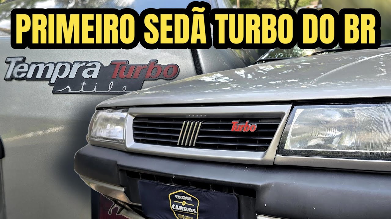 Tempra Turbo Stile, como era um carro turbo há 30 anos // Caçador de Carros