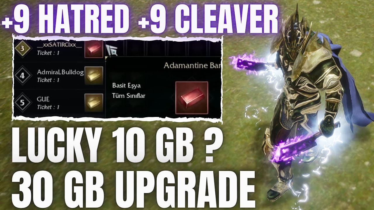 Rise Online | +9 HATRED ve +9 CLEAVER TOPRAKLAMA | 15.000 TL DEĞERİNDE UPGRADE  | Asasın Bir Günü #9