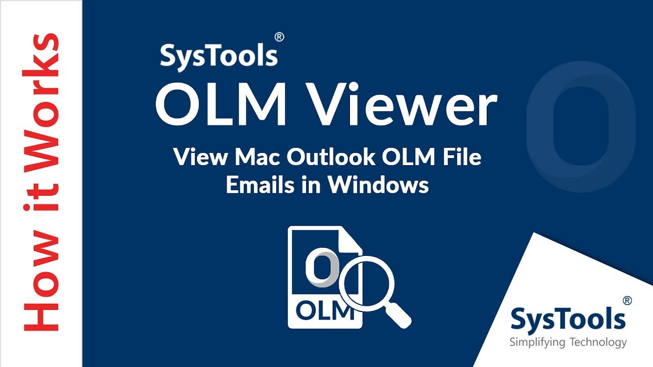 Como abrir arquivos OLM no Windows