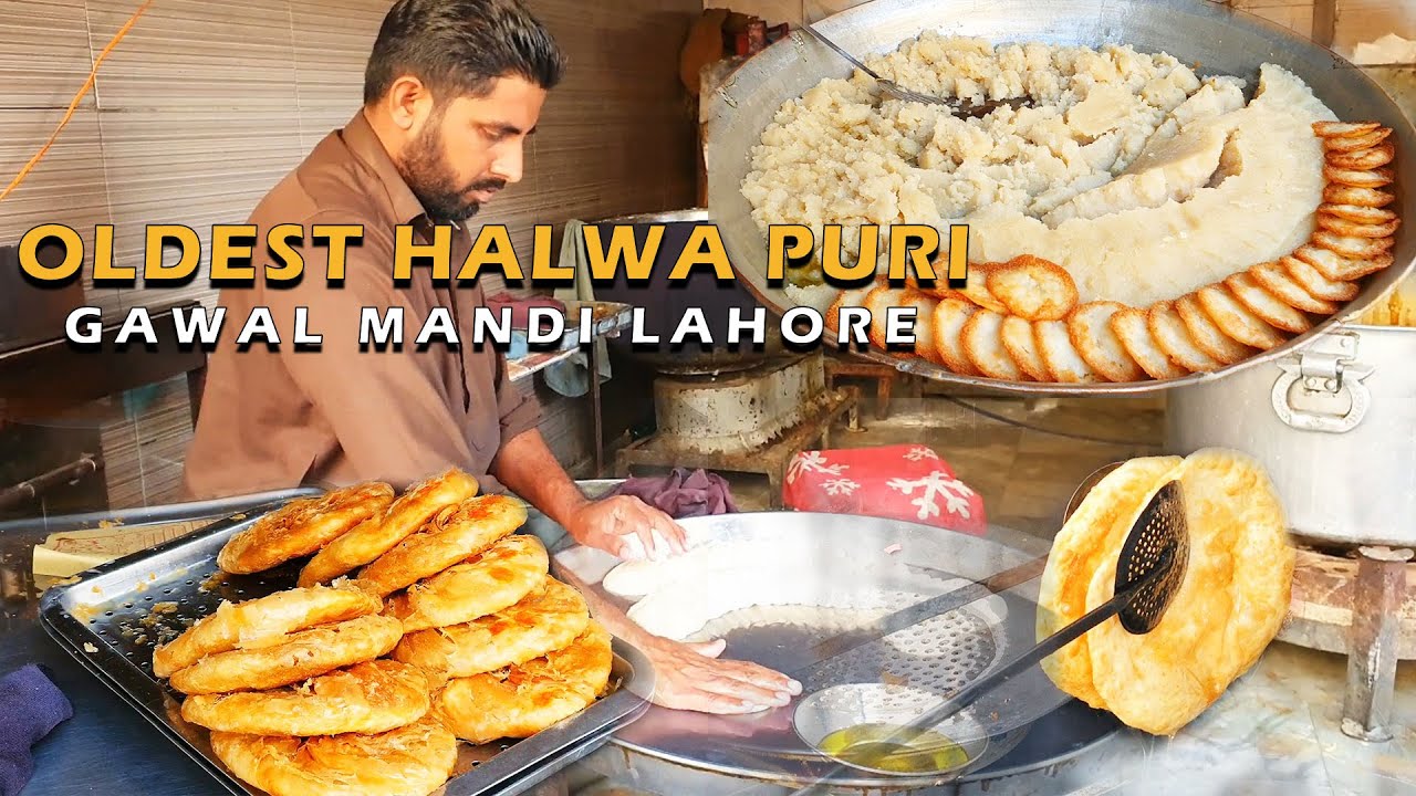 140 YEARS OLD SADIQ HALWA PURI | Gawal Mandi Street Food Lahore