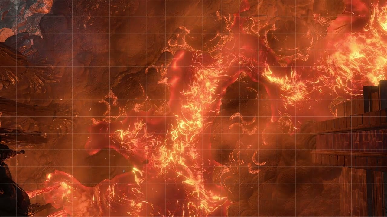 Lava Floor  | D&D Animated Battle Maps (BG3)
