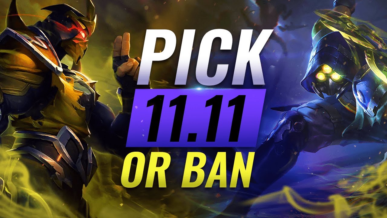OP PICK or BAN: BEST Builds & Picks For EVERY Role - League of Legends Patch 11.11