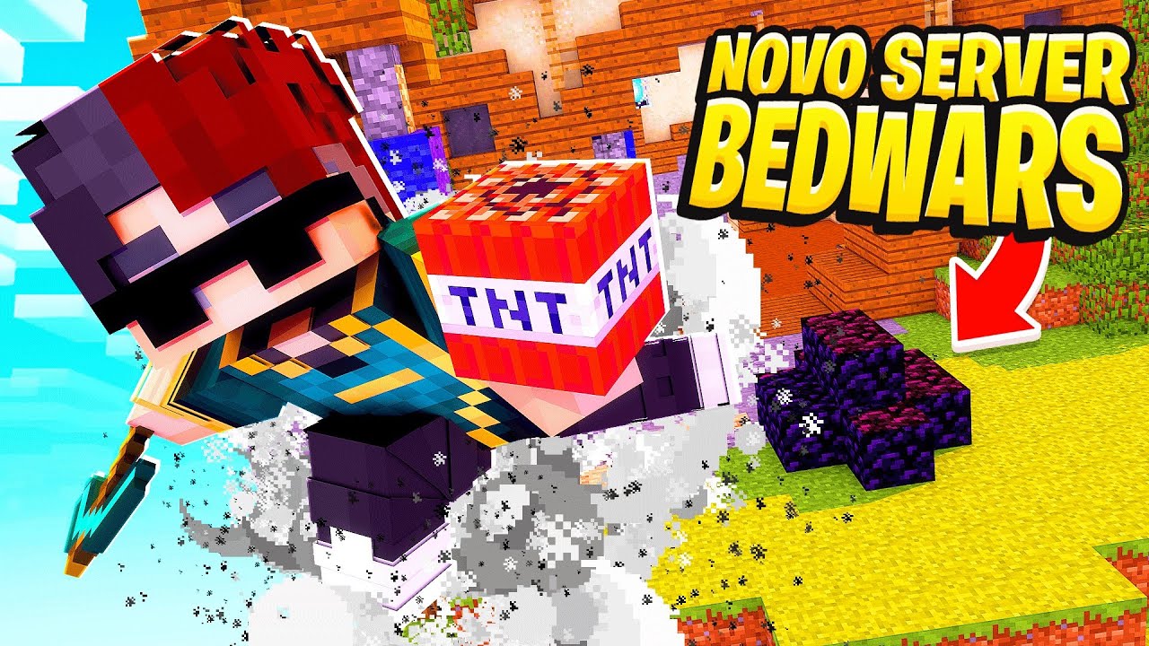 Servidor de Minecraft BedWars 1.8 a 1.21 | Java e Bedrock (Pirata e Original)