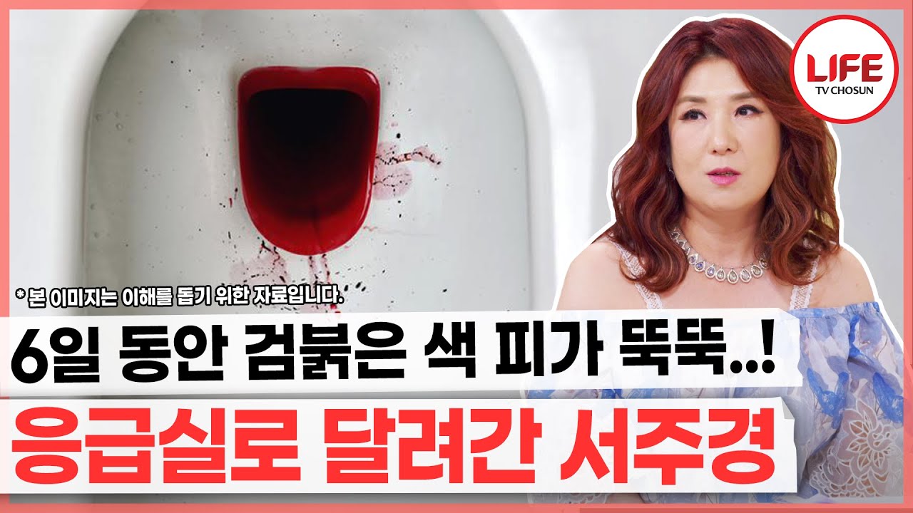 [#건강면세점] 촬영 날 아침 급하게 응급실 간 서주경, 혈뇨를 보이더니 결국 우려했던 일이 벌어졌다?! (TV CHOSUN 230820 방송)